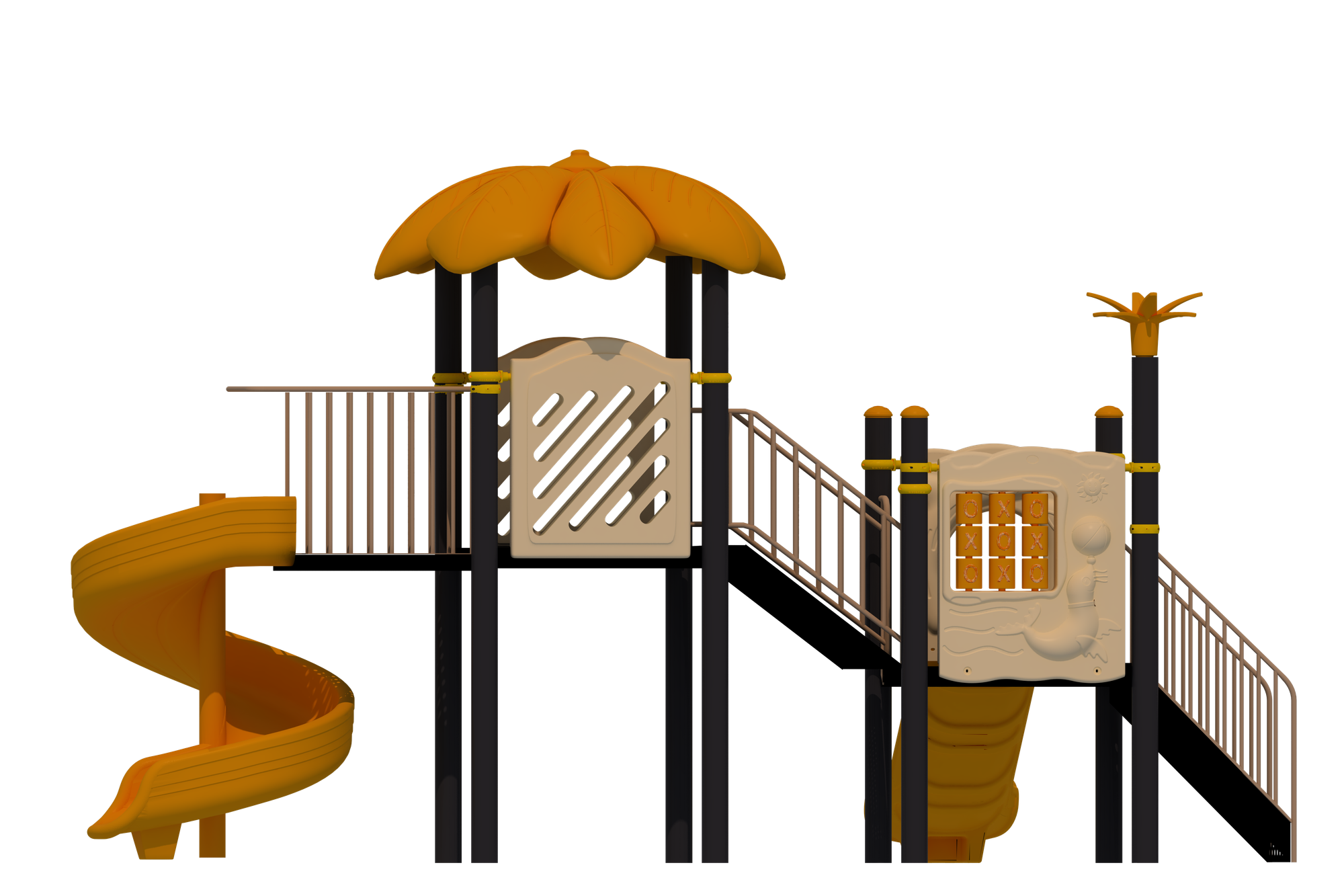 Klasik Seri Oyun Grubu B-PRK-01 PRK-09 | Metal Oyun Grupları | Erse Kent Mobilyaları